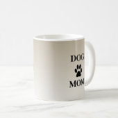 Custom Foto Girl & Dog Kaffeetasse (VorderseiteRechts)