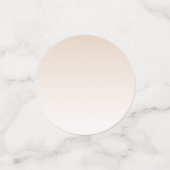 Custom Foto Gold Glitzer Tropfen 60. Geburtstag Konfetti (Klein Vorderseite)