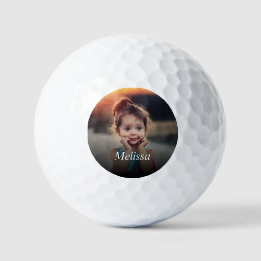 Custom Foto Golf Ball (Vorderseite)