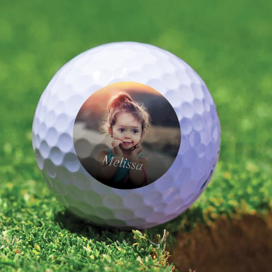 Custom Foto Golf Ball