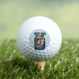 CUSTOM FOTO GOLF BALLS BEST VATER PAR GOLFBALL