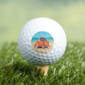 Custom Foto Golf Balls Geschenk mit Ihren Fotos Golfball (Insitu T-Shirt)