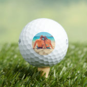Custom Foto Golf Balls Geschenke Ihre Fotos Design Golfball (Insitu T-Shirt)