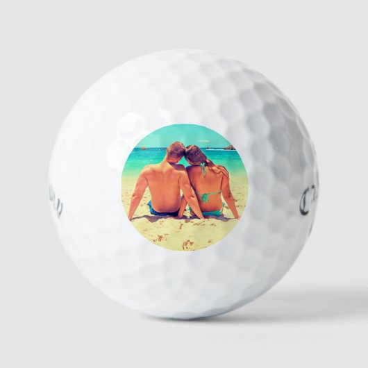 Custom Foto Golf Balls - Ihr Design - Liebe Golfball (Vorderseite)