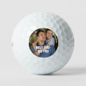 CUSTOM FOTO GOLF BALLS ZUM VATER GOLFBALL (Vorderseite)