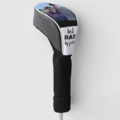 Custom Foto Golf Driver Cover - Geschenk für Papa Golf Headcover (angewinkelt)