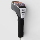 Custom Foto Golf Driver Cover - Geschenk für Papa Golf Headcover (angewinkelt)