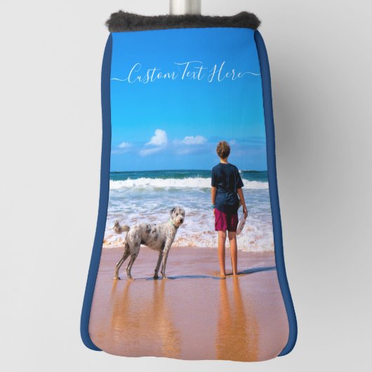 Custom Foto Golf Head Cover Ihre Fotos Geschenk Headcover (Rotieren 90)