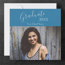 Custom Foto Graduate Ankündigung Open House