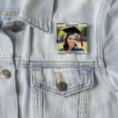 Custom Foto Graduate Class of 20XX Abschluss Button (Beispiel)