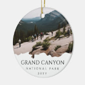 Custom Foto Grand Canyon Nationalpark Arizona Keramik Ornament (Links)