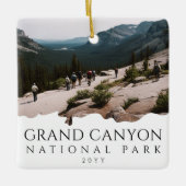 Custom Foto Grand Canyon Nationalpark Arizona Keramikornament (Vorderseite)