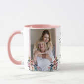 Custom Foto Granny Mimi Nana Großmutter Geschenk Tasse (Links)