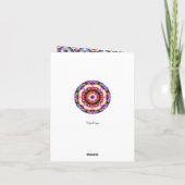 Custom Foto Happy Pink Lila Frohe Weihnachten (Rückseite)