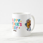 Custom Foto Happy Vatertag Tasse (VorderseiteRechts)