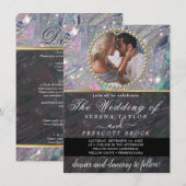 Custom Foto Hochzeit Einladung (Vorne/Hinten)