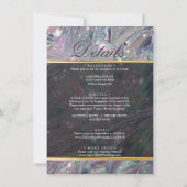 Custom Foto Hochzeit Einladung (Rückseite)