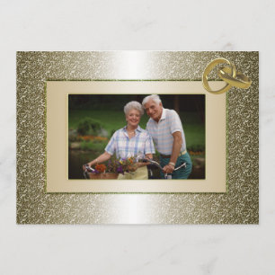 Custom Foto Hochzeitstag Party Einladung