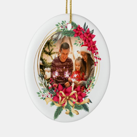 Custom Foto Holiday Weihnachtsschmuck (Rechts)