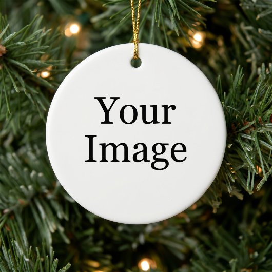 Custom Foto Keramik Ornament