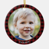 Custom Foto Keramik Ornament (Vorne)