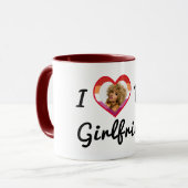 Custom Foto Lesbian Prix I Liebe Meine Freundin Tasse (Vorderseite Links)