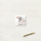 CUSTOM FOTO Liebe Zitat Inspiration Moderne Niedli Post-it Klebezettel (Auf Schreibtisch)