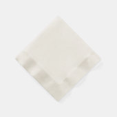 Custom Foto Logo Art Slogan Cocktail Cocktail Cock Serviette (Ecke)