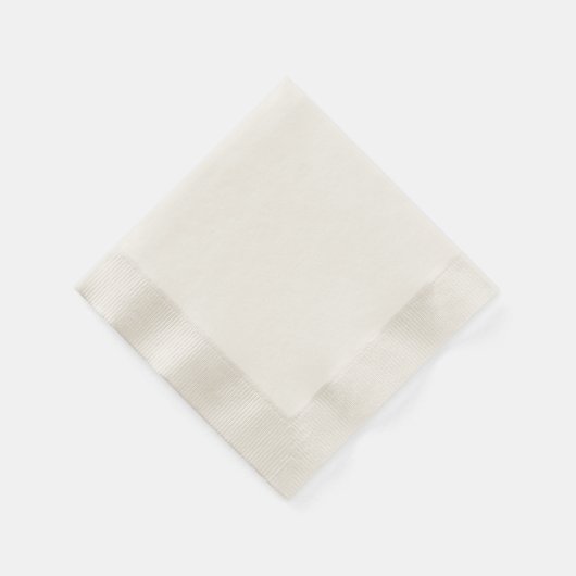 Custom Foto Logo Art Slogan Cocktail Cocktail Cock Serviette (Ecke)