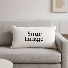 Custom Foto Lumbar Pillow Lendenkissen
