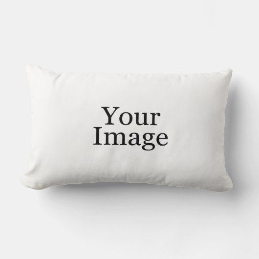 Custom Foto Lumbar Pillow Lendenkissen (Vorderseite)