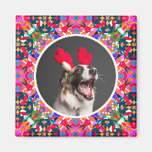 Custom Foto Maximalist Weihnachten Moderne Farben