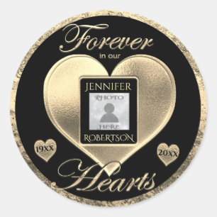 Custom Foto Memorial in Love Memory Schlüsselanh Runder Aufkleber