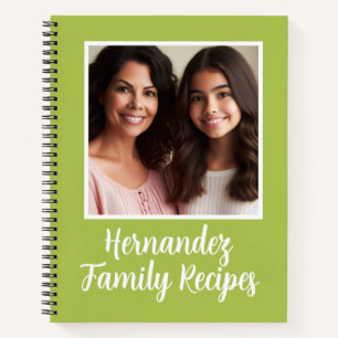Custom Foto Mexic Family Rezeptbuch Notizblock
