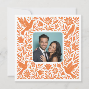 Custom Foto Mexican Otomí Tenango Save the Date I Einladung
