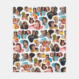 Custom Foto Modern Camouflage Fleecedecke