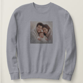 Custom Foto Modern Mama Mother's Day Sweatshirt