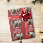 Custom Foto Modern Typografy Message Christmas Geschenkpapier<br><div class="desc">Custom Foto Moderne Typografie Nachricht Weihnachtswrapping Papier. Fügen Sie Ihr Foto und Ihre Nachricht hinzu.</div>