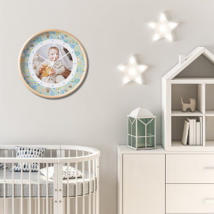 Custom Foto Moderner Baby Boy Personalisiertes Kin Uhr