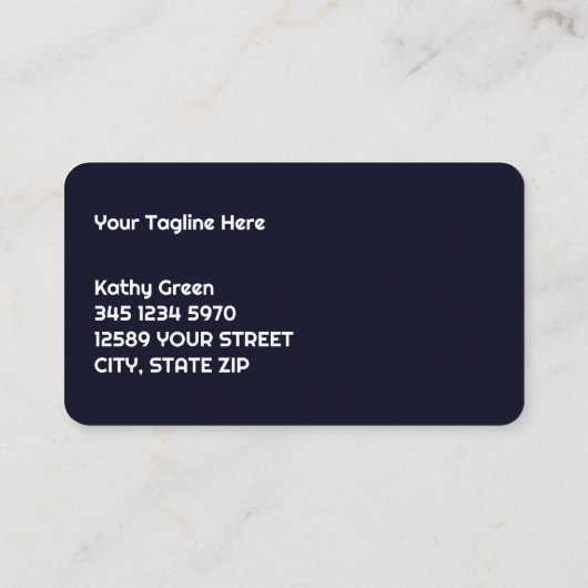 Custom Foto Nageltechniker Visitenkarte (Rückseite)