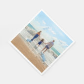 Custom Foto Napkins mit Ihren Lieblings-Fotos Serviette (Ecke)