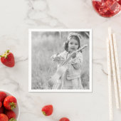 Custom Foto Napkins Serviette (Beispiel)