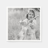 Custom Foto Napkins Serviette (Vorderseite)