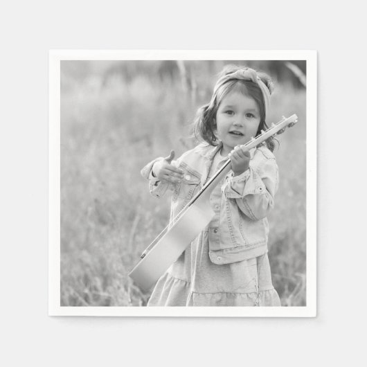 Custom Foto Napkins Serviette (Vorderseite)