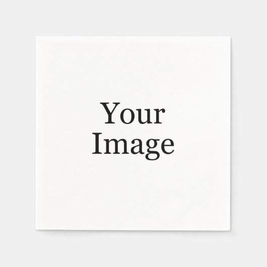 Custom Foto Napkins Serviette (Vorderseite)
