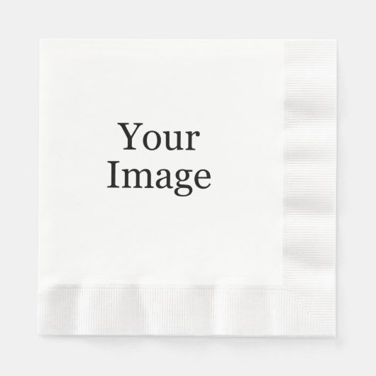 Custom Foto Napkins Serviette (Vorderseite)