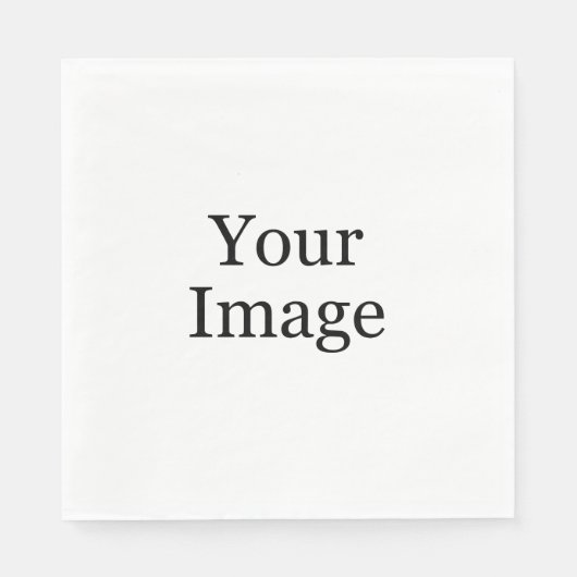 Custom Foto Napkins Serviette (Vorderseite)