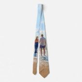 Custom Foto Neck Tie Geschenk mit Ihren Fotos Krawatte (Rückseite)