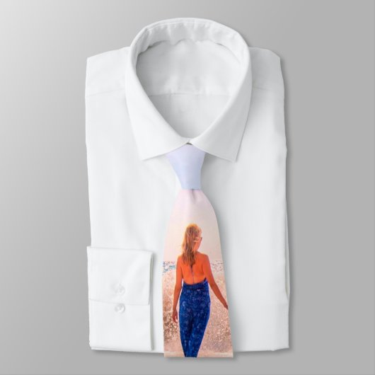 Custom Foto Neck Tie Ihre Liebe Fotos Geschenk Krawatte (Gebunden)