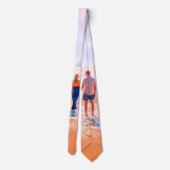 Custom Foto Neck Tie Ihre Liebe Fotos Geschenk Krawatte (Rückseite)